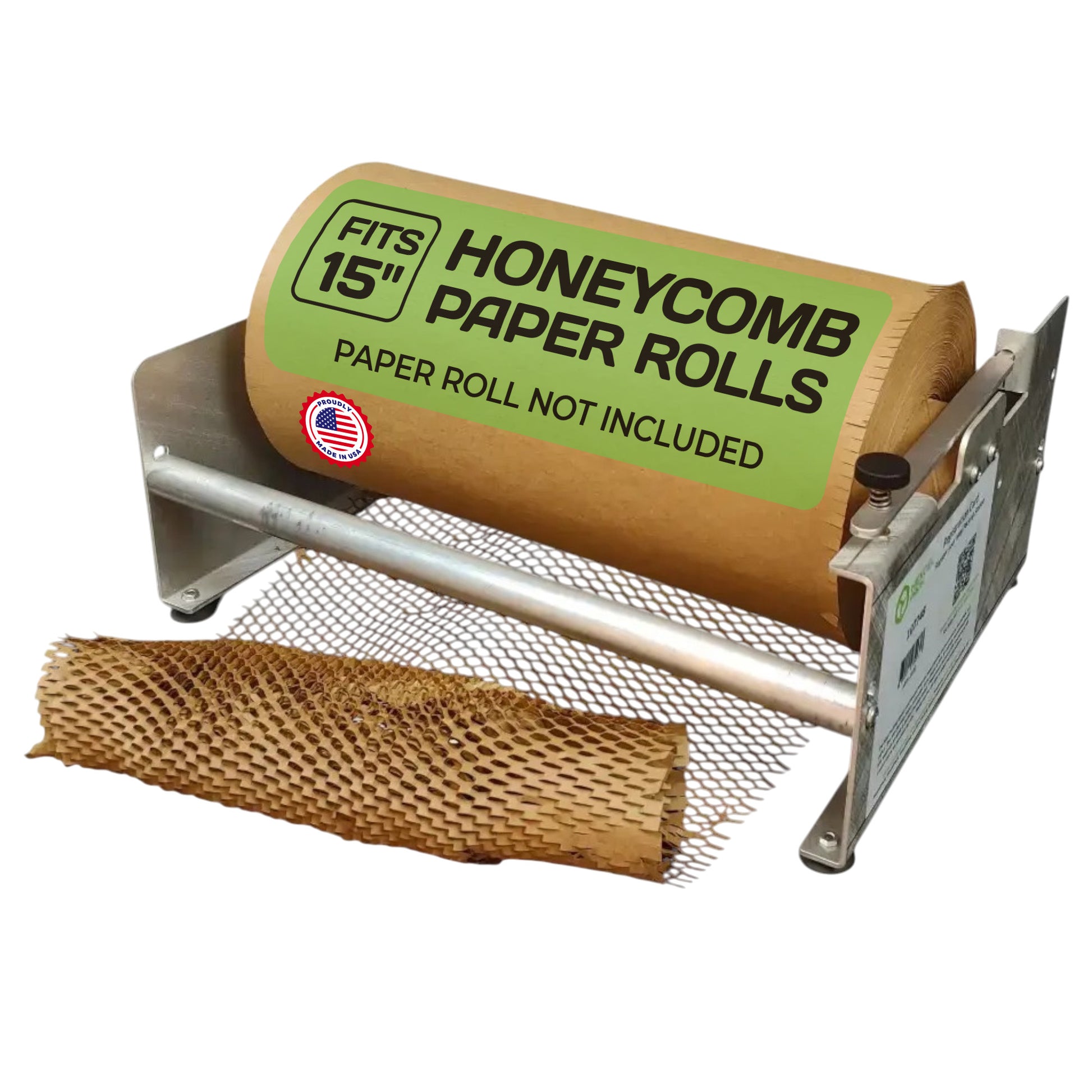 15 inch HexcelPack aluminum honeycomb paper dispenser for sustainable packaging