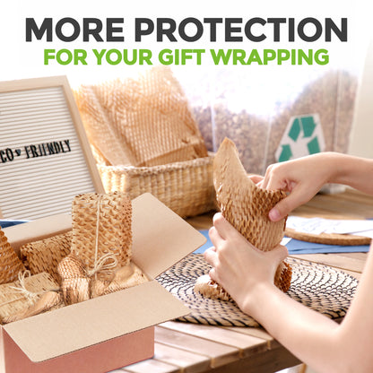 HexcelPack HexcelWrap Mini Honeycomb Packing Paper - Natural, 12" x 300'