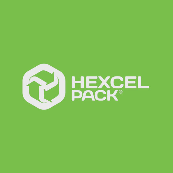 HexcelPack video showing user pulling and wrapping with honeycomb kraft paper for quick, eco-friendly product protection